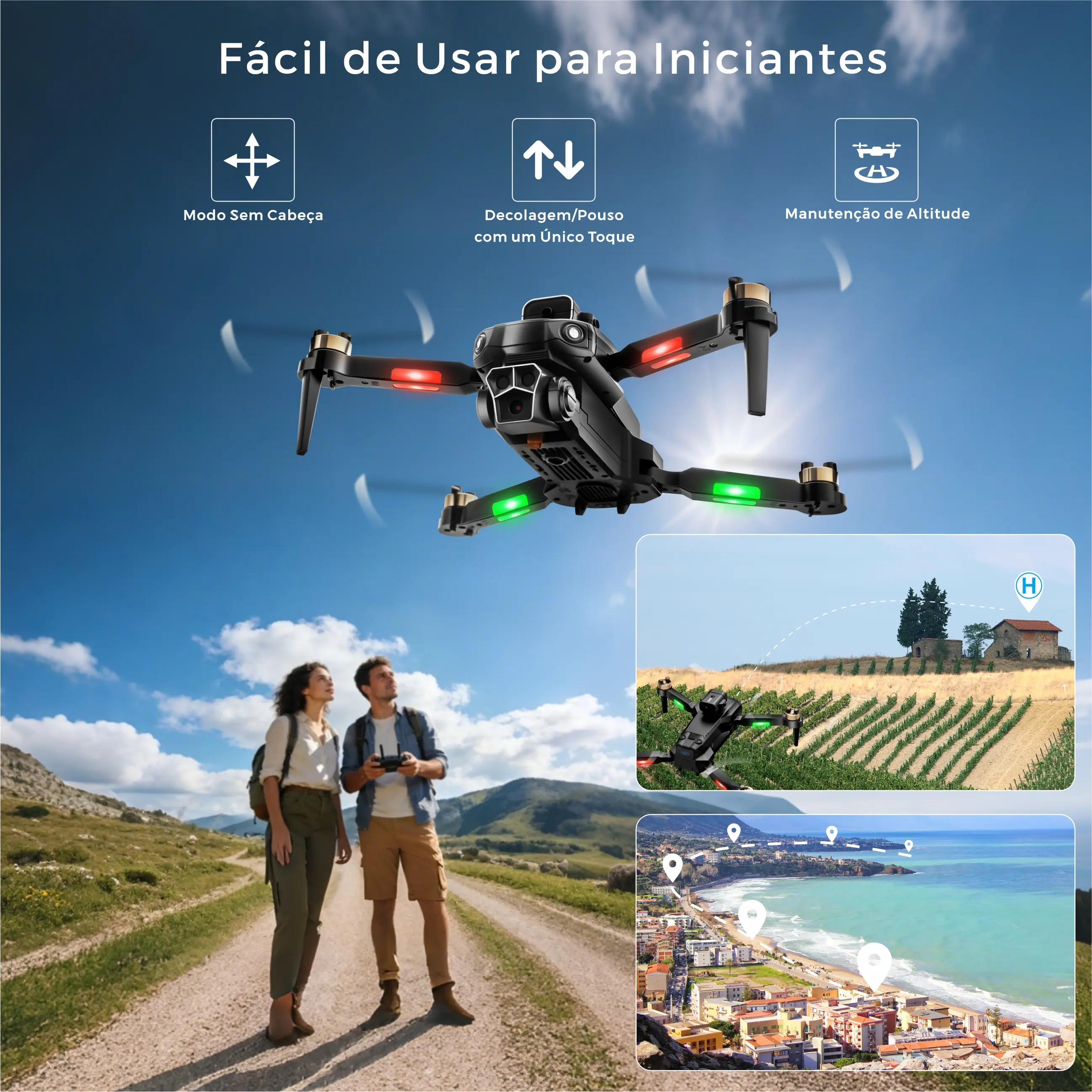 Fácil de usar para iniciantes
